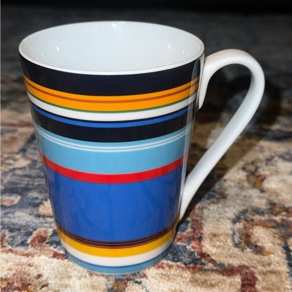 DKNY DONNA KARAN NEW YORK X LENOX Urban Essentials Marine Multi Color Coffee Cup